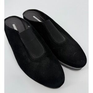 Donald J Pliner Rasha‎ Suede Wedge Mules Size 8M Unique Comfort Classic